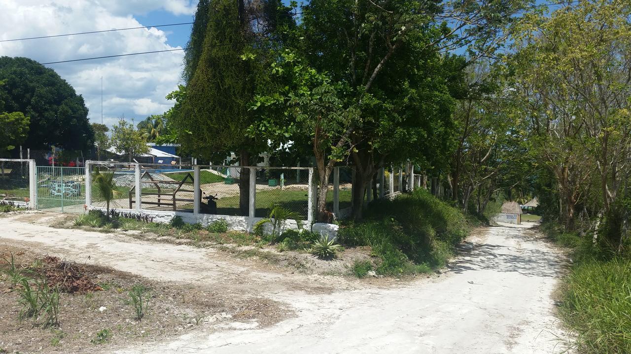 Casa Maya Blue Hotel Bacalar Esterno foto