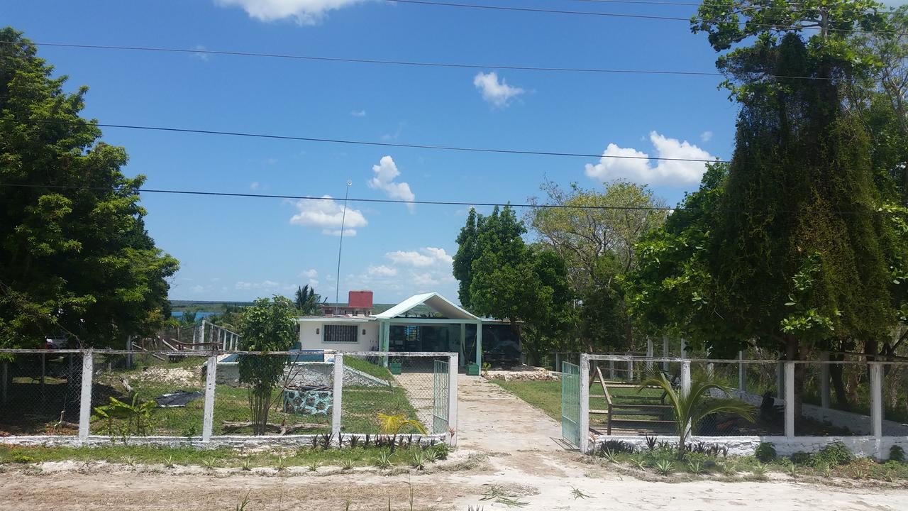 Casa Maya Blue Hotel Bacalar Esterno foto