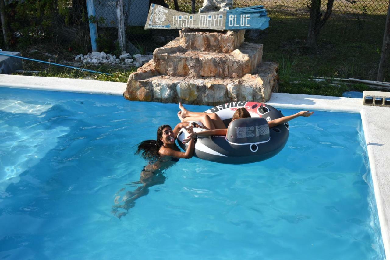 Casa Maya Blue Hotel Bacalar Esterno foto